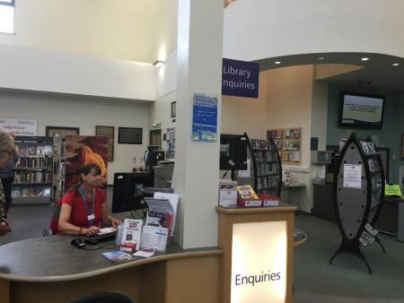 Gosforth Library staff pod