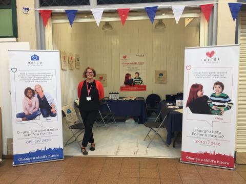 Head down to the Grainger Market and speak to the fostering team.