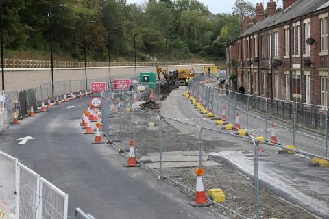 Image showing the trench area that needs infilling