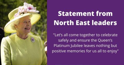 North East leaders urge people to celebrate the Jubilee safely