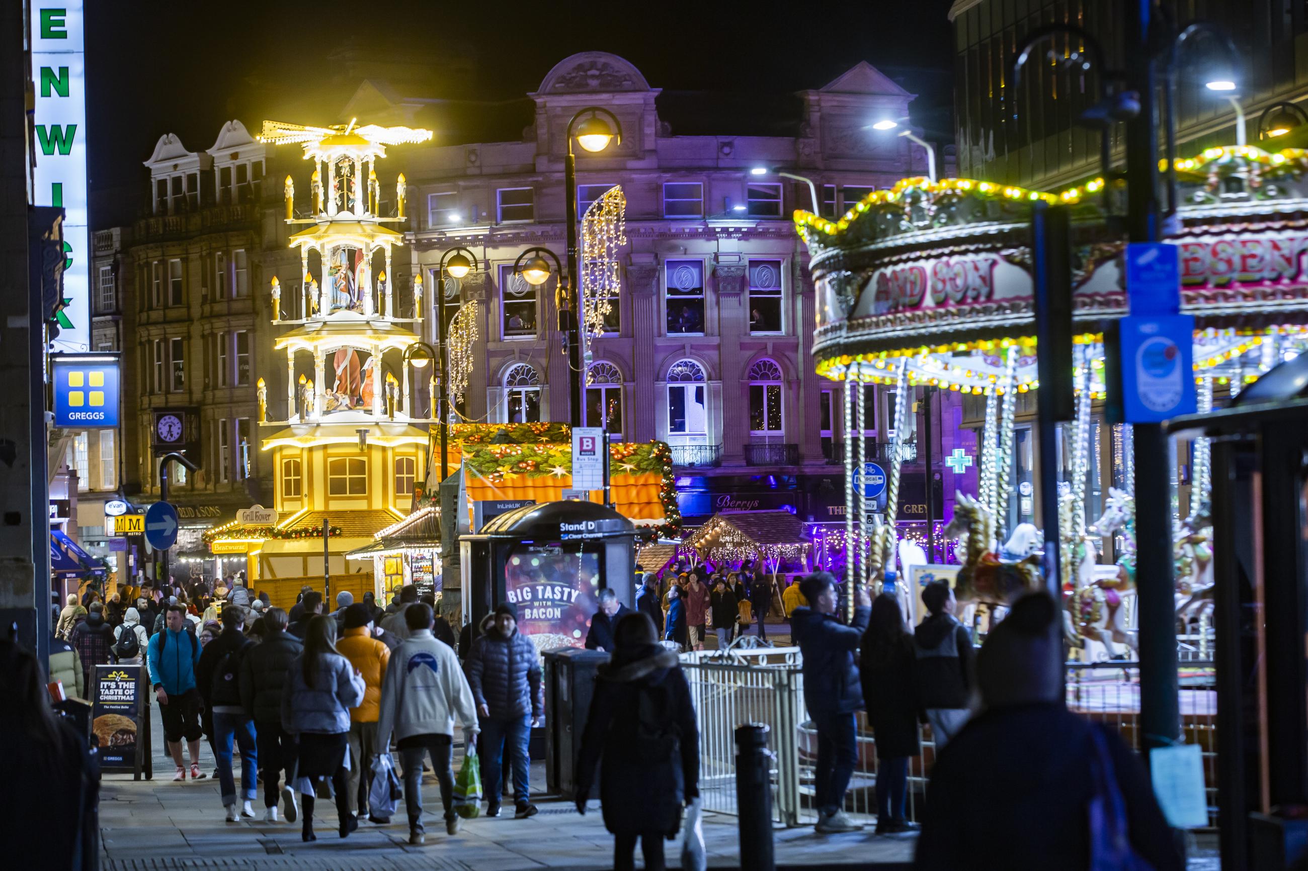 Newcastle's Christmas markets