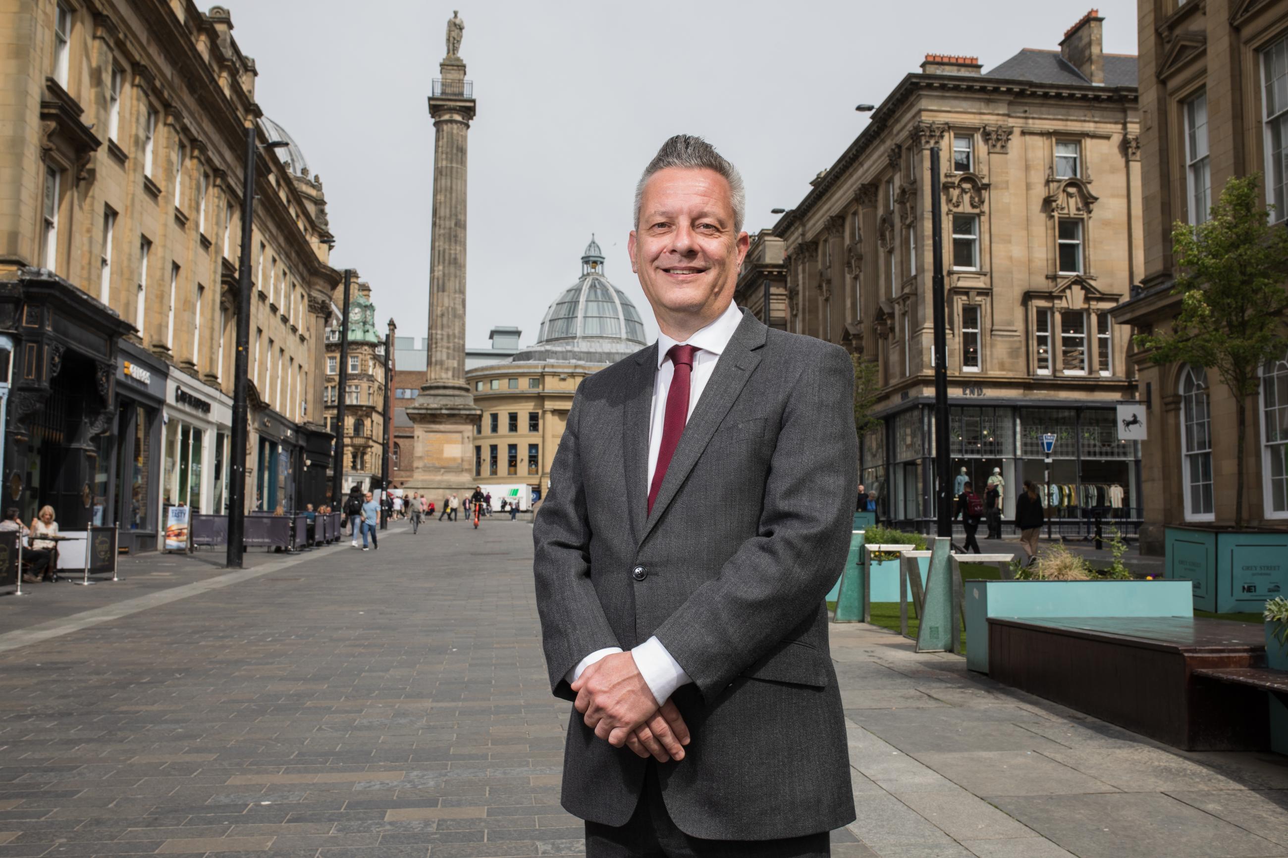 Cllr Nick Kemp, Leader of Newcastle City Council