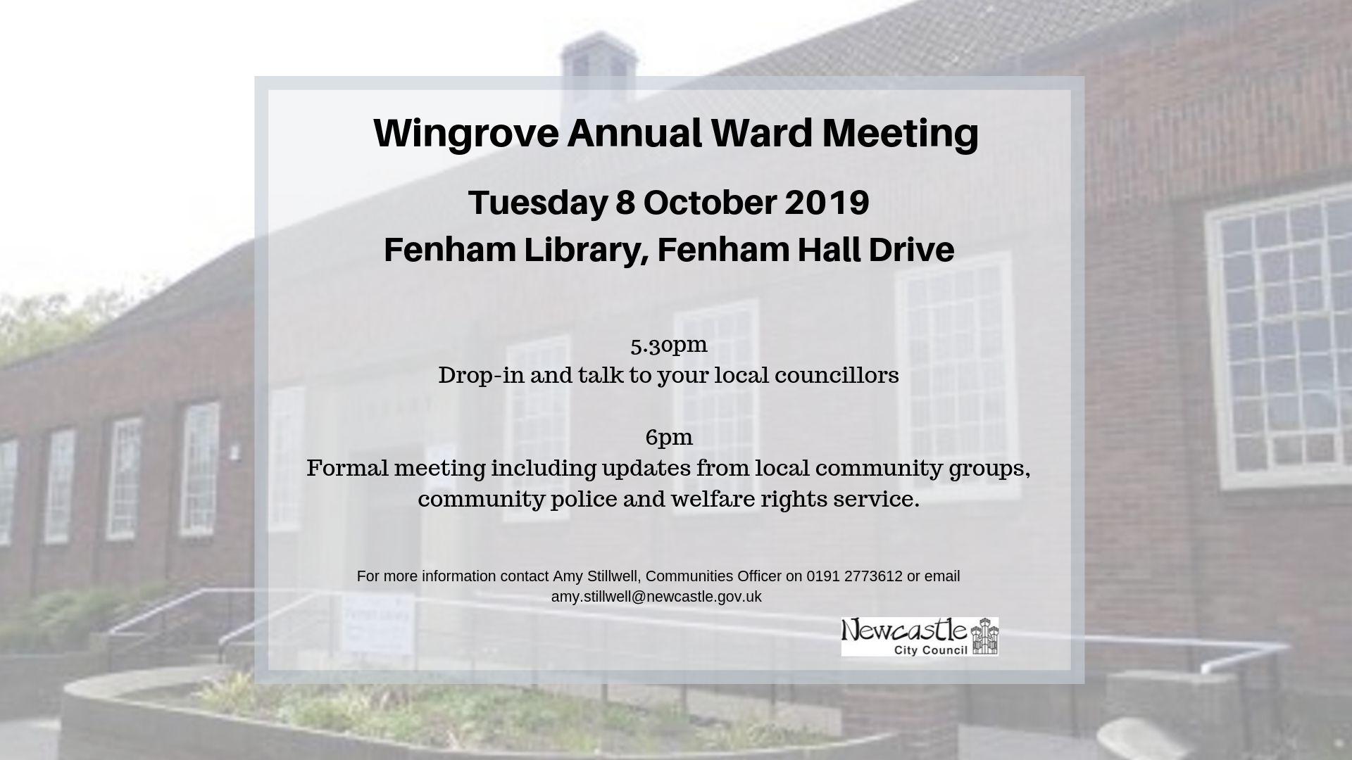 Wingrove Ward Flyer