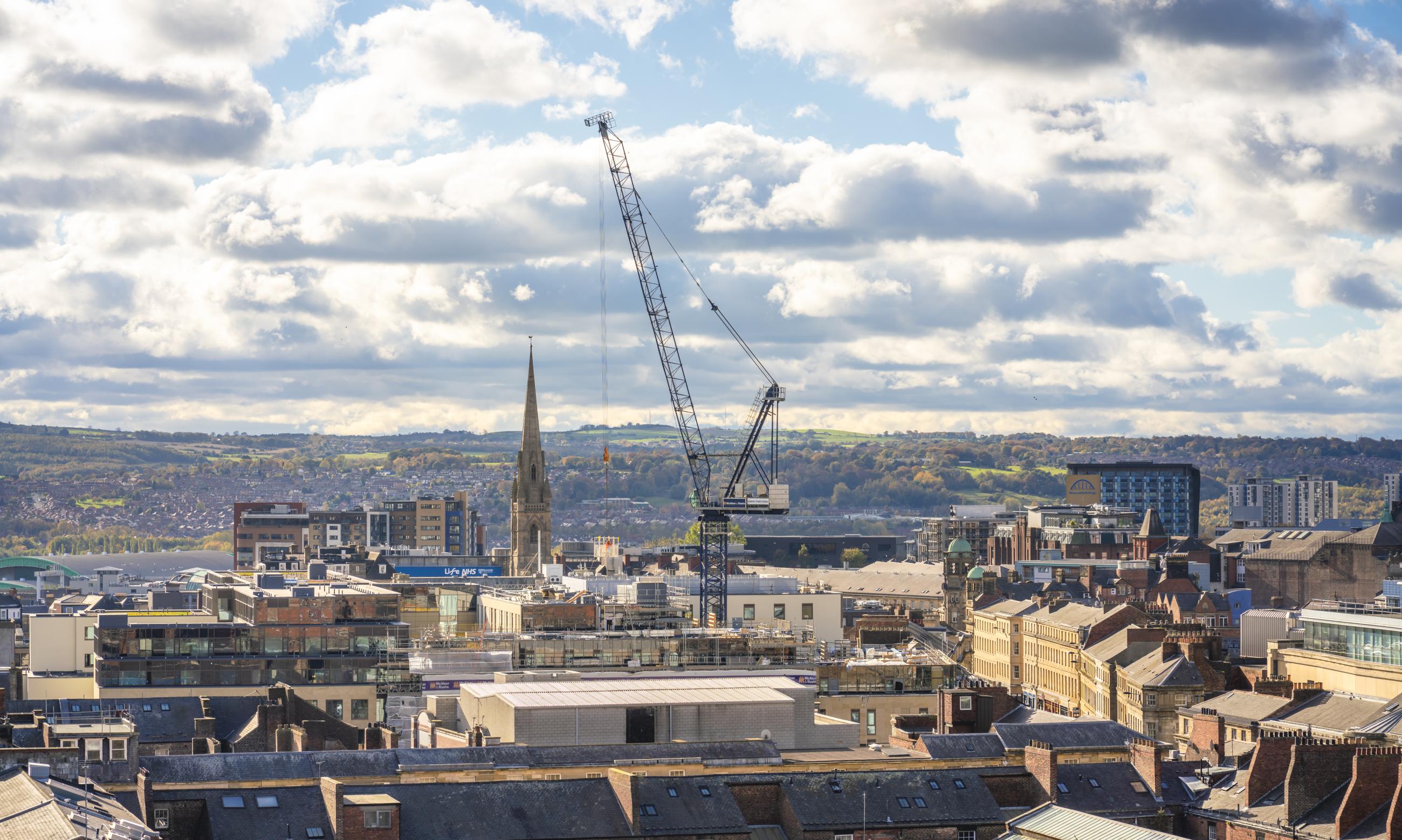 Newcastle skyline